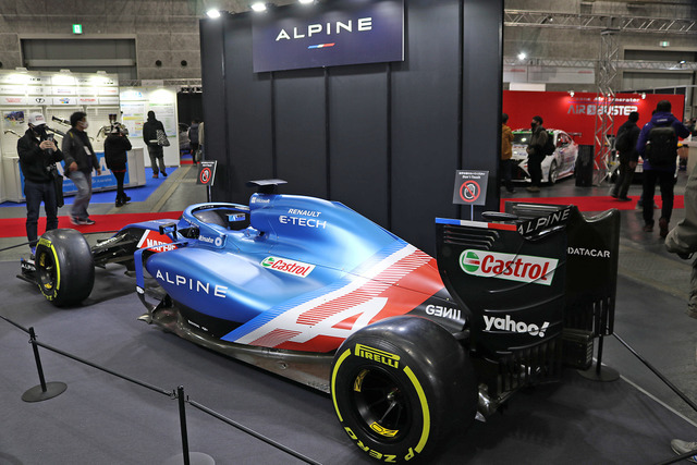 アルピーヌ F1マシン