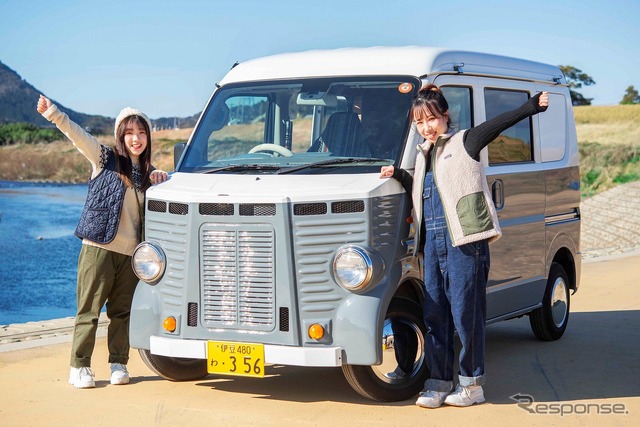 キャンプ用品と軽自動車のレンタルサービス「KEITAN」