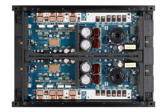 『カロッツェリアX・RS-A09X』の電源&パワーアンプ部。
