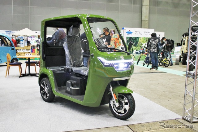 ビークルファン EVトゥクトゥク(ジャパンキャンピングカーショー2022)