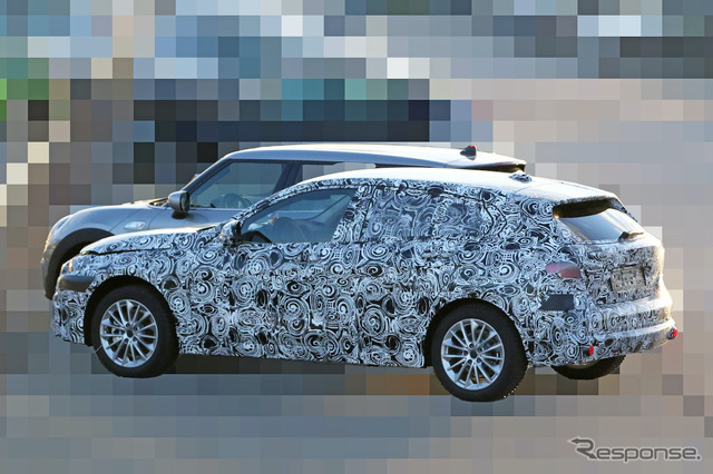 BMW 1シリーズ 改良新型プロトタイプ(スクープ写真)