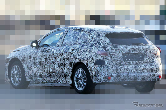 BMW 1シリーズ 改良新型プロトタイプ(スクープ写真)