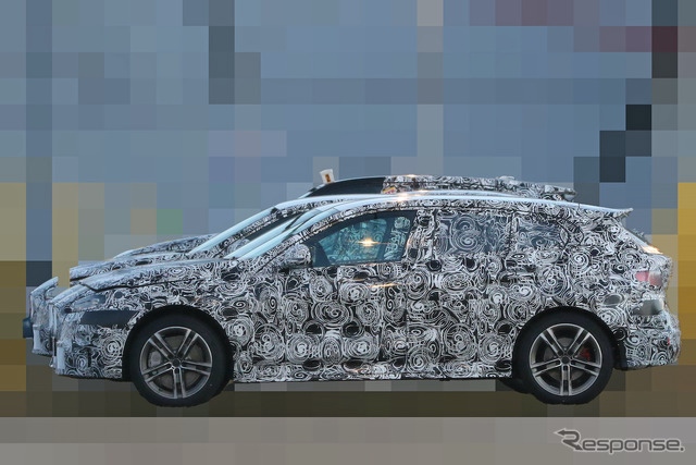 BMW 1シリーズ 改良新型プロトタイプ(スクープ写真)