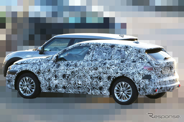 BMW 1シリーズ 改良新型プロトタイプ(スクープ写真)