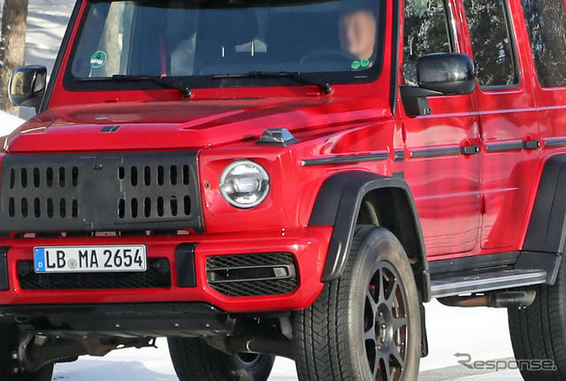 メルセデス AMG G500/G550 4×4スクエアード 後継モデル(スクープ写真)
