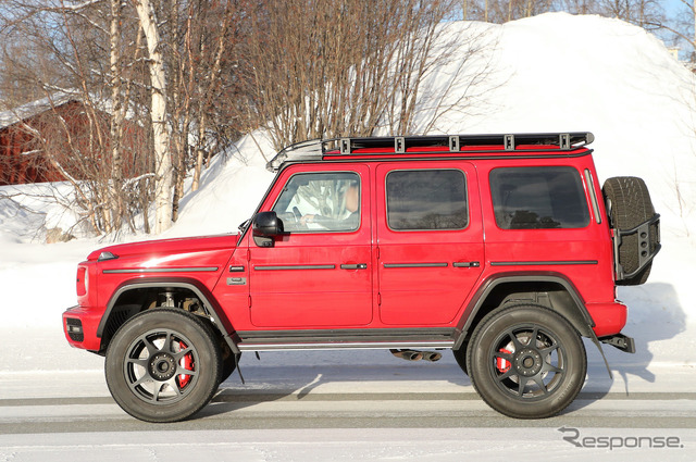 メルセデス AMG G500/G550 4×4スクエアード 後継モデル(スクープ写真)