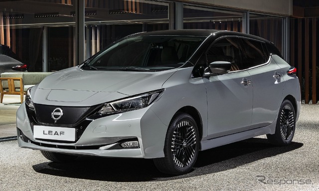 日産 リーフ の2022年モデル(欧州仕様)