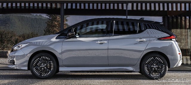 日産 リーフ の2022年モデル(欧州仕様)
