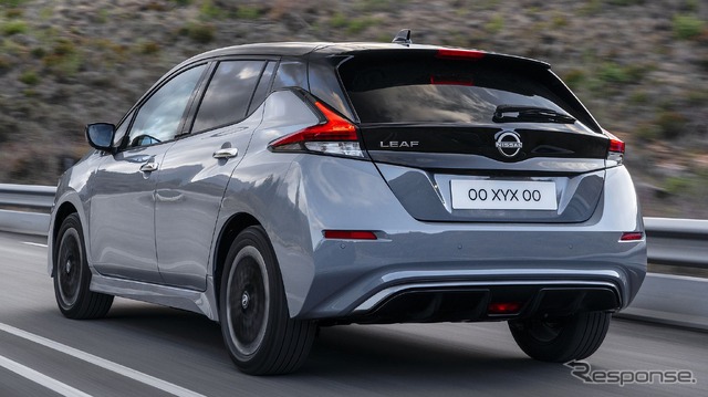 日産 リーフ の2022年モデル(欧州仕様)