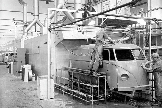 VWタイプ2の生産(1951年)