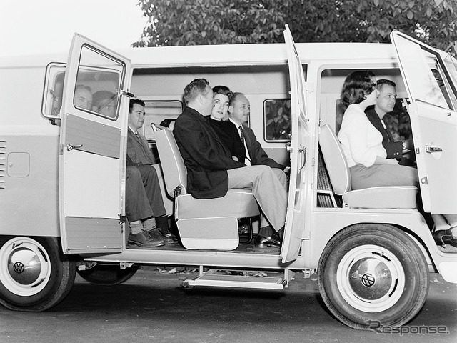 VWタイプ2、アメリカでのロードテスト(1959年)