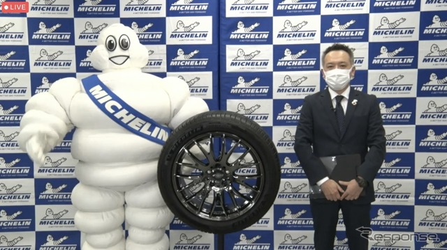 ミシュラン・プライマシーSUV+発表:大河内ブランド戦略マネージャー