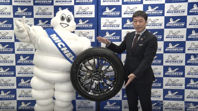 ミシュラン・プライマシーSUV+発表:須藤社長