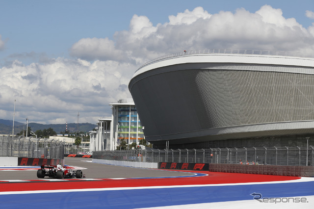 ソチで開催された2021年F1ロシアGPの模様。