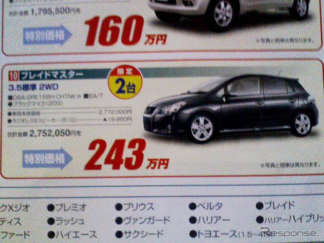 【おはよう値引き情報】この価格でスポーツ、セダン、コンパクト!!