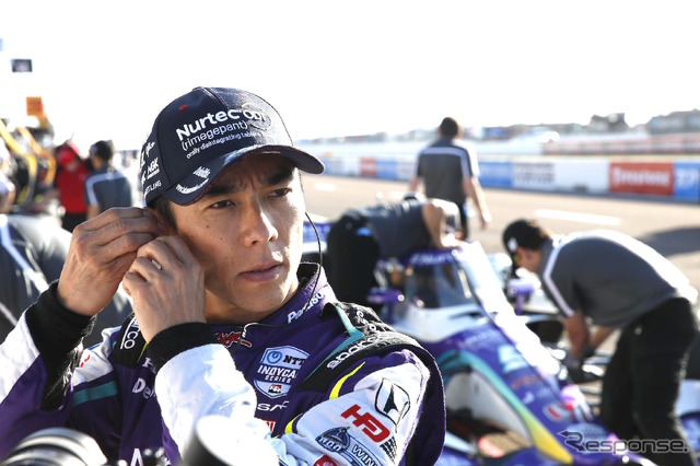 決勝での挽回を狙う#51 佐藤琢磨。
