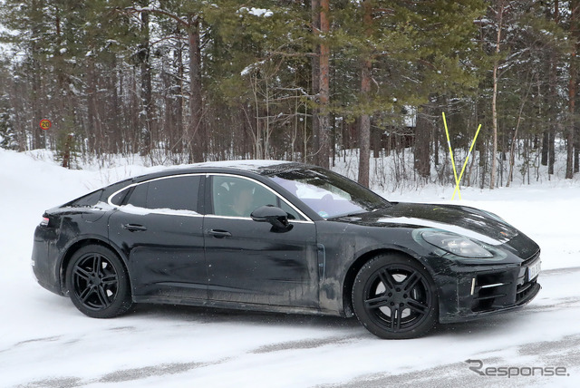 ポルシェ パナメーラ 次期型プロトタイプ(スクープ写真)
