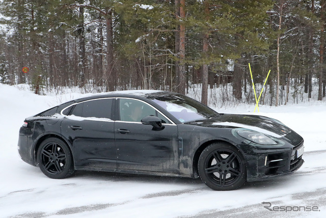 ポルシェ パナメーラ 次期型プロトタイプ（スクープ写真）