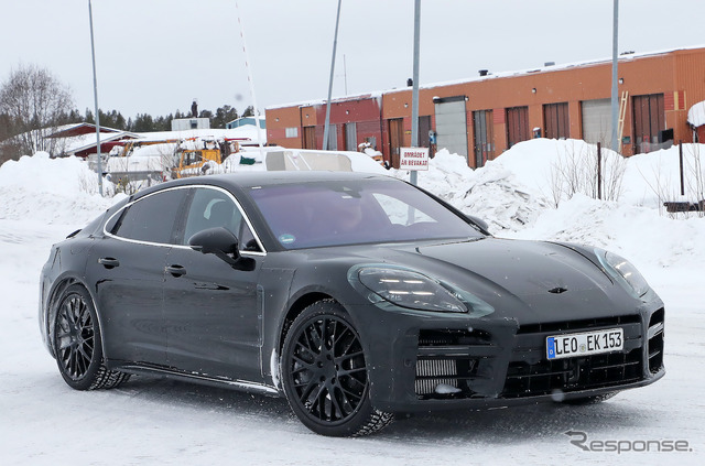 ポルシェ パナメーラ 次期型プロトタイプ(スクープ写真)
