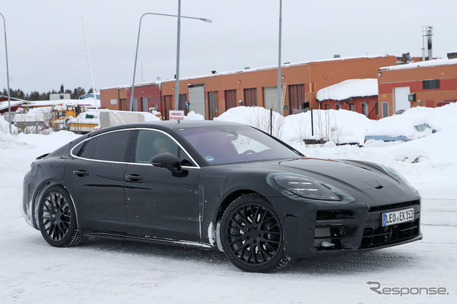 ポルシェ パナメーラ 次期型プロトタイプ(スクープ写真)
