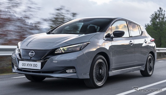 日産 リーフ の2022年モデル(欧州仕様)