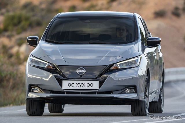 日産 リーフ の2022年モデル(欧州仕様)