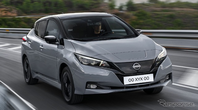 日産 リーフ の2022年モデル(欧州仕様)