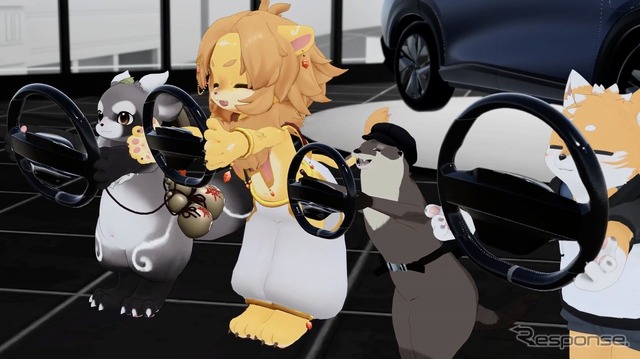 ハンドルぐるぐる体操