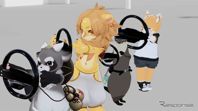 ハンドルぐるぐる体操