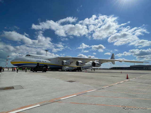 An-225“ムリア”(2021年10月5日、イスタンブール空港)