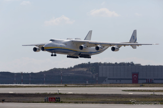 An-225“ムリア”(2021年10月5日、イスタンブール空港)