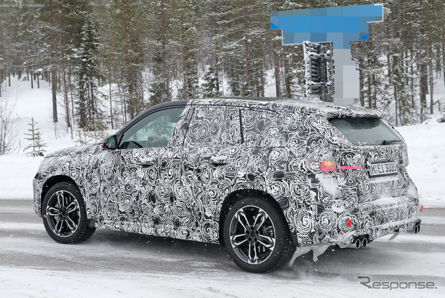 BMW X1 M35i プロトタイプ(スクープ写真)