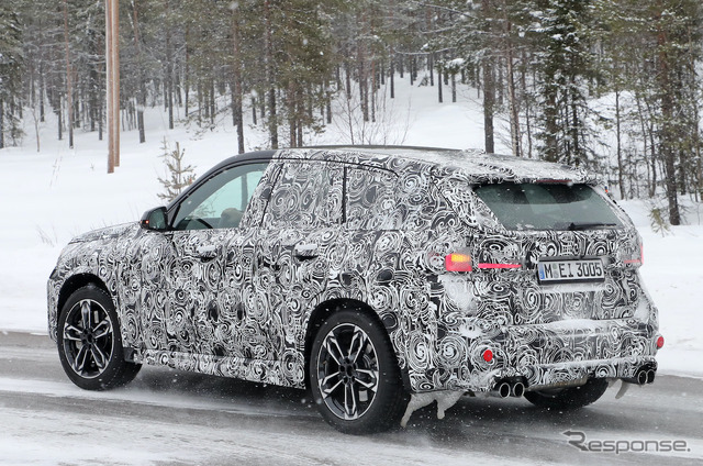BMW X1 M35i プロトタイプ(スクープ写真)