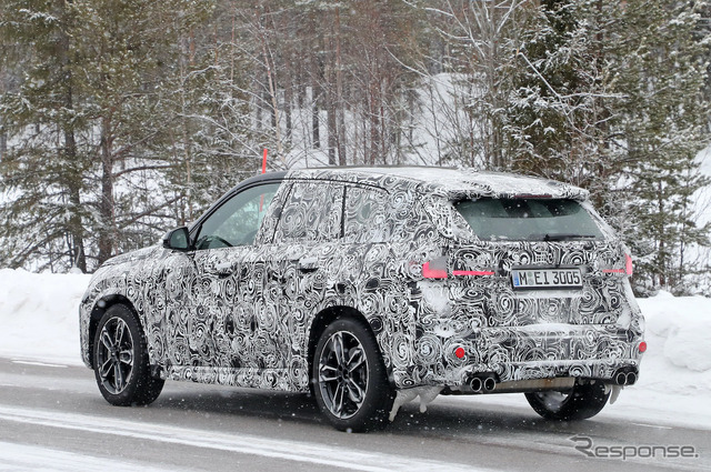 BMW X1 M35i プロトタイプ(スクープ写真)