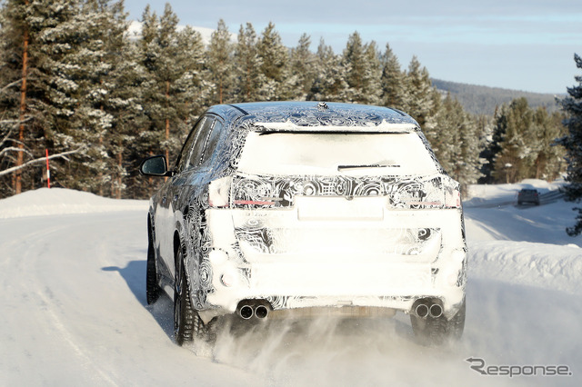 BMW X1 M35i プロトタイプ(スクープ写真)