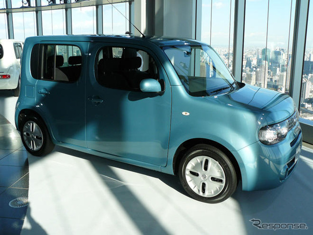 【日産 キューブ 新型発表】180cm+・90kg+…後席ふたりならジャグジー感