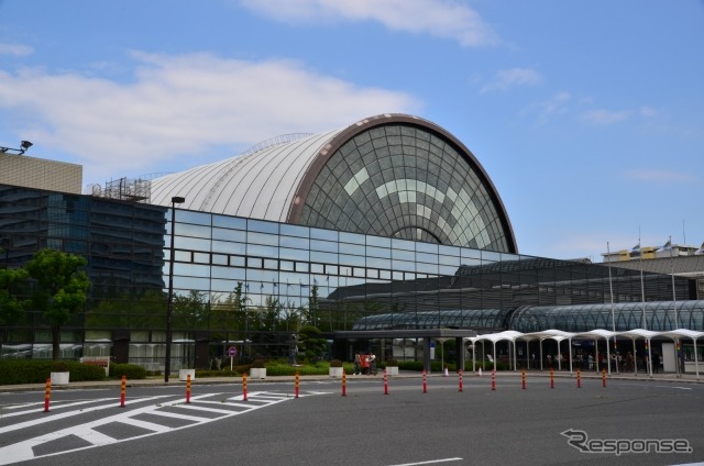 大阪モーターサイクルショー会場に予定されているインテックス大阪