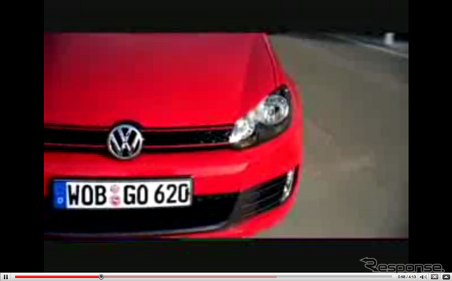 VWゴルフGTI 新型…動画で見る走りの実力