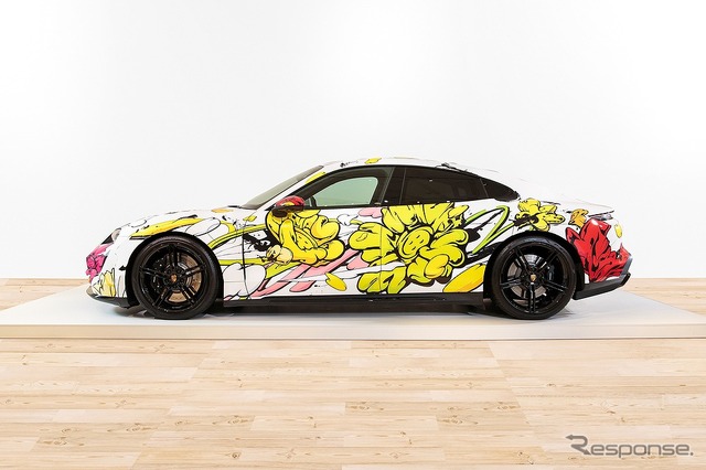ポルシェ・タイカンアートカー