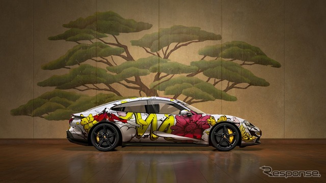 ポルシェ・タイカンアートカー