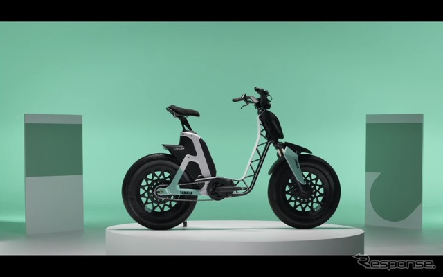 ヤマハ発動機の新型電動モビリティコンセプト「B01」(動画スクリーンショット)