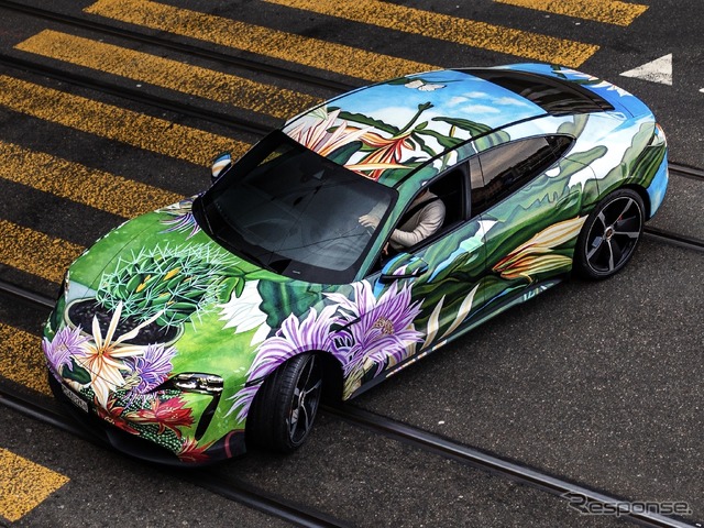 ポルシェのアートカー