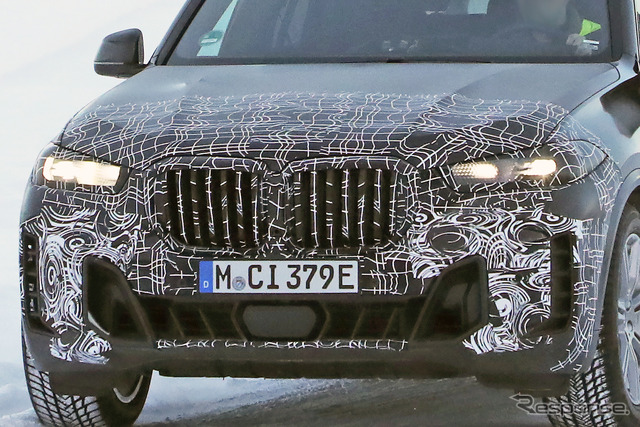 BMW X5 改良新型プロトタイプ スクープ写真(参考画像)