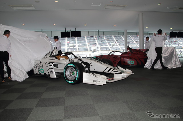スーパーフォーミュラの技術開発に関する発表会