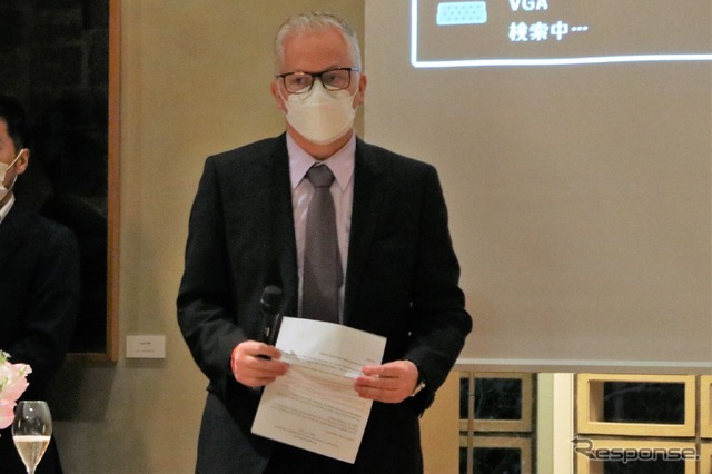 ステランティスジャパン代表取締役社長のポンタス・ヘグストロム氏