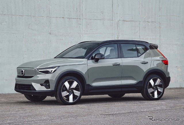 ボルボ XC40 リチャージ 改良新型(欧州仕様)