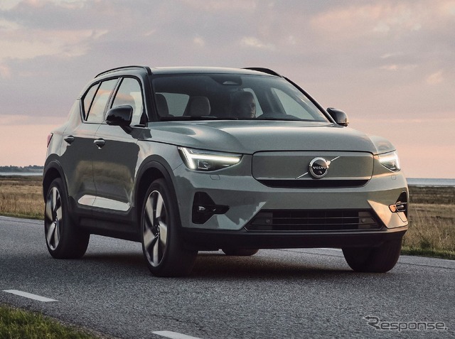 ボルボ XC40 リチャージ 改良新型(欧州仕様)
