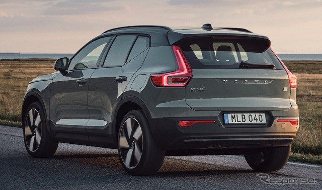 ボルボ XC40 リチャージ 改良新型(欧州仕様)