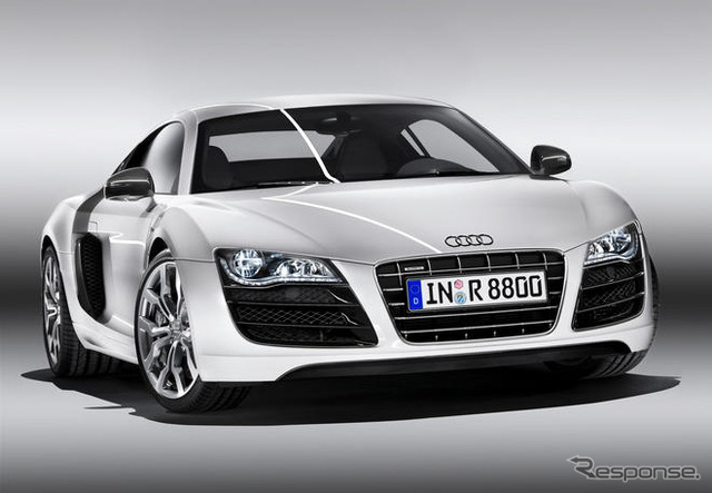 【デトロイトモーターショー09】アウディ R8 に5.2リットルV10搭載