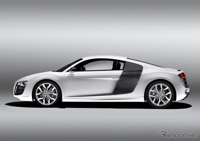 【デトロイトモーターショー09】アウディ R8 に5.2リットルV10搭載